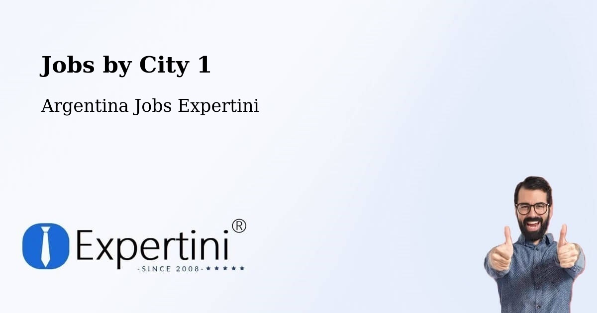 City Jobs in Argentina - Expertini