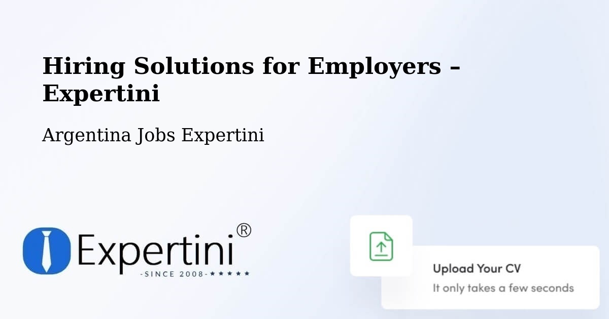 Hiring Solutions for Employers in Cutral Có - Cutral Có, Argentina Jobs Expertini