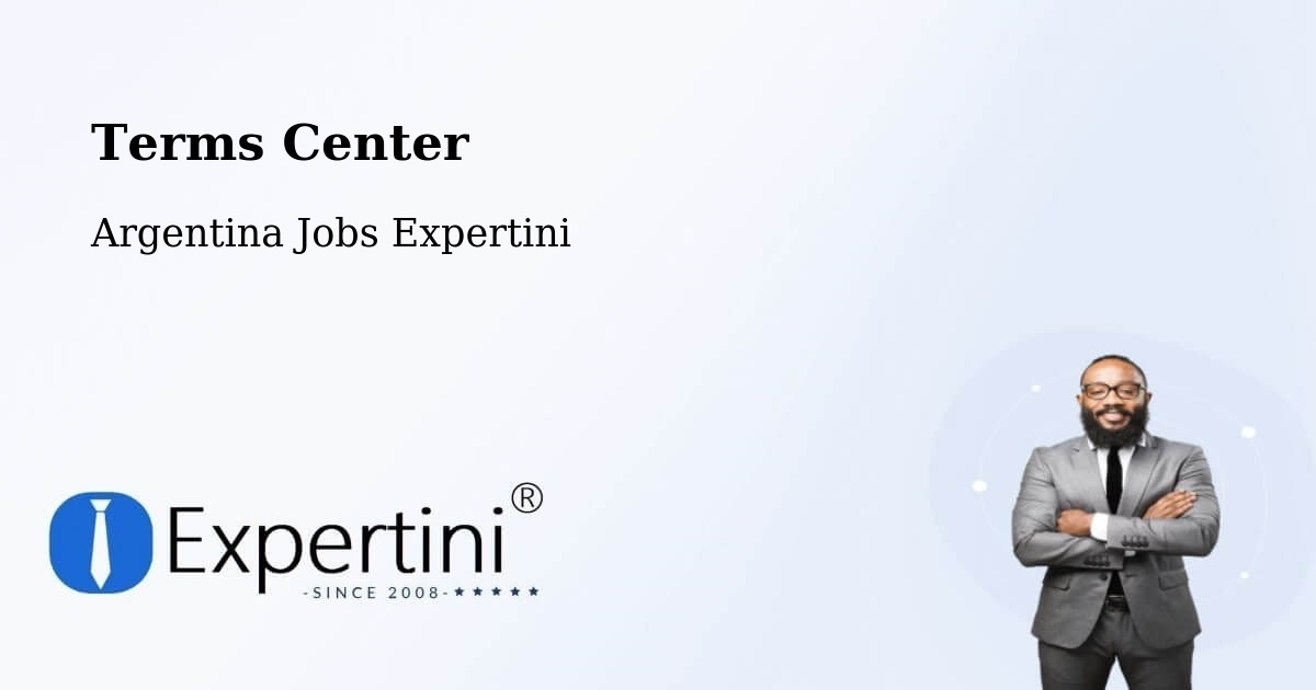 Terms of Service – Cutral Có - Argentina Jobs Expertini